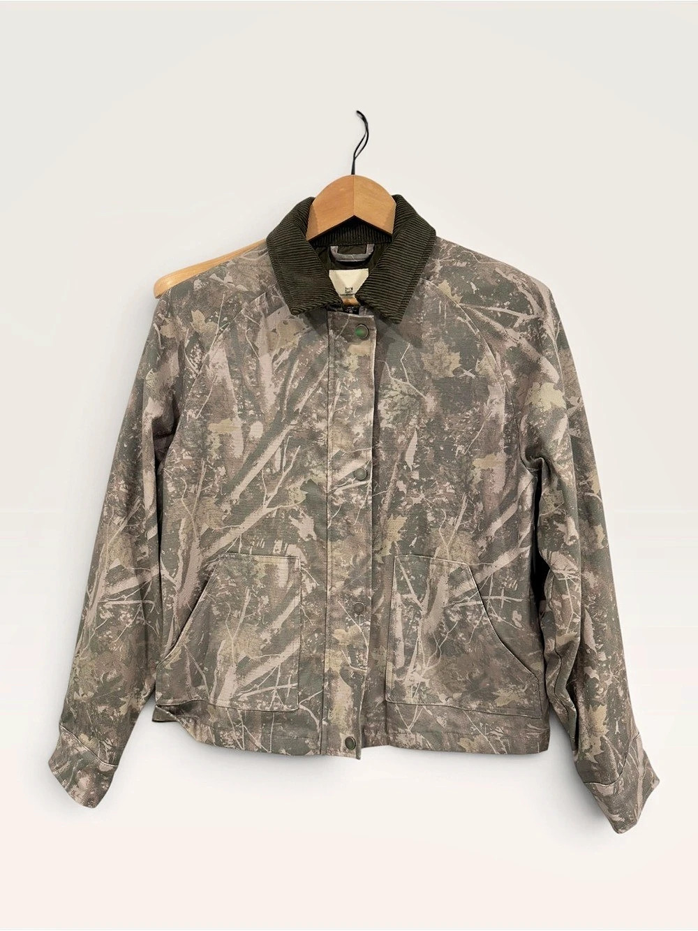 Mossimo Women'Small Camo Bomber Jacket Size Small